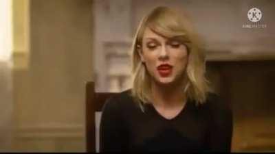 Taylor Swift reacting to the goat version of I Knew You Were Trouble (Taylor's Version)