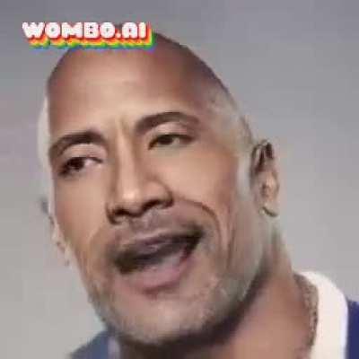 The Rock is ready to party