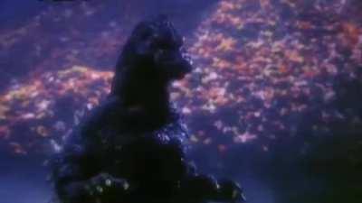 Here's a deleted scene from Godzilla vs Biollante where after the first fight, Biollante leaves behind a field of roses for Godzilla.