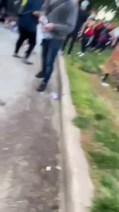 He wasn't even addressing the police.