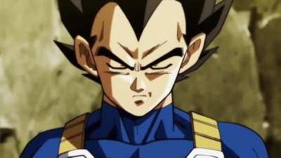 Vegeta breaking his limits