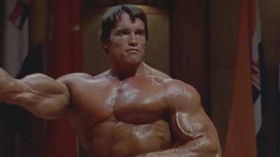 Arnold at the 1975 Mr.Olympia, it's the only HD footage I could find of him posing on stage. Thoughts?