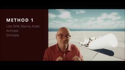 Ragdoll Physics Tutorial for UE Filmmakers (Baked Simulations using Take Recorder)