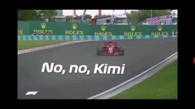 No Kimi you will not have the drink