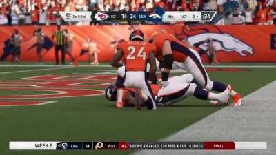 [Madden NFL 20] Now that's what I call a celebration.