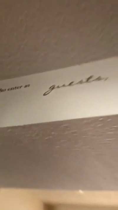 Welcome to the humble abode.
