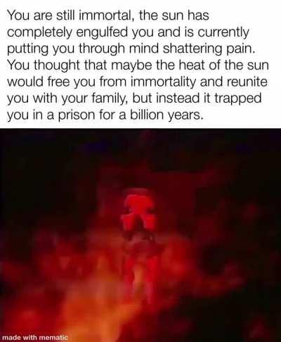 Spend 1 billion years trapped in the sun challenge GONE WRONG! 😱😱‼️‼️