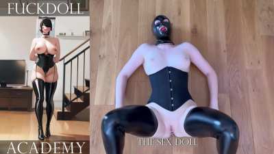 All ready and in a perfect fuckdoll position: completely still, waiting for the next move. Every second feels electric ! 