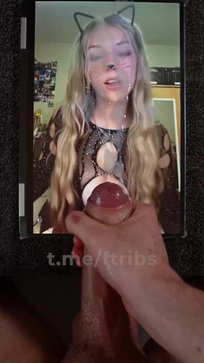 Kayla Fruitt - Cum Tribute 1 [SHORT VERSION] [HALLOWEEN]