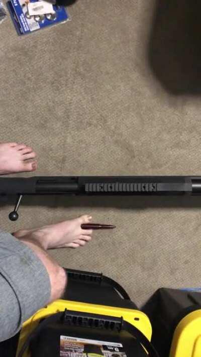 I’m averaging 20 MOA using my feet. What am I doing wrong?