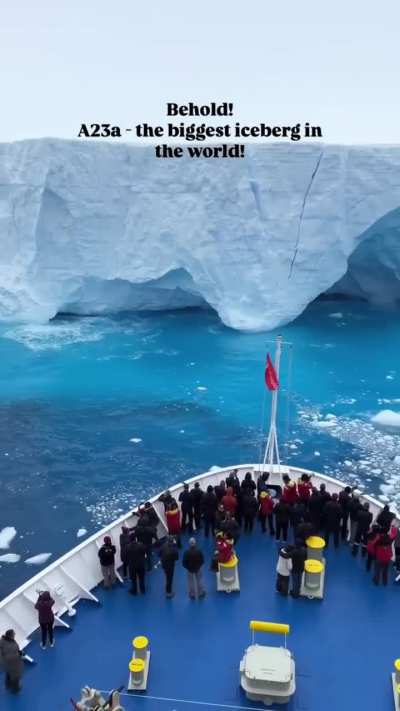 Biggest iceberg in the world