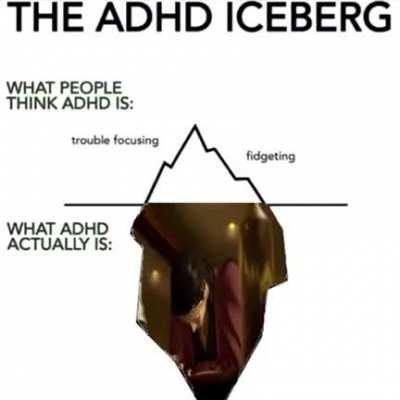 ADHD ICEBERG