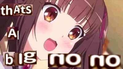 Nekopara reaction: pic cred to u/daetries
