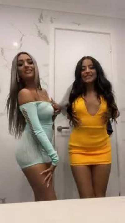 Babes Dancing, Dressed to Impress