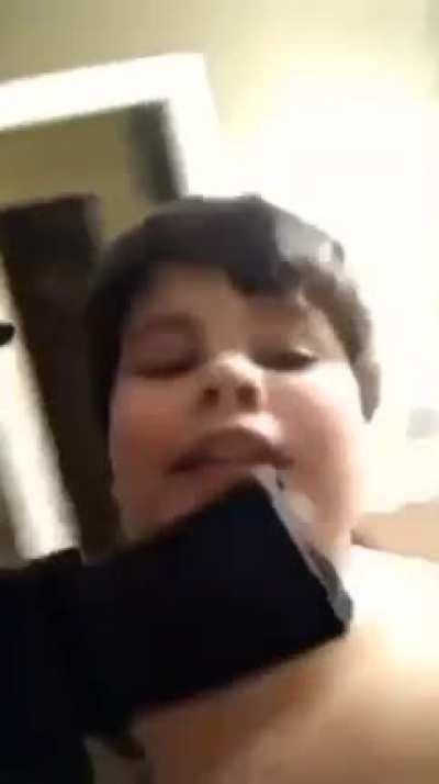 My kid when he sees the blue hat workers