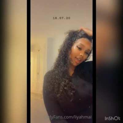 She’s a whole tease🥵 (2nd vid)