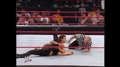 Mickie dominates Trish like a local jobber