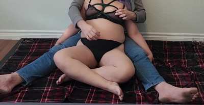 A comfy rope session