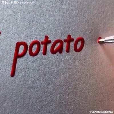 I potato you.