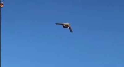 The first time the B-21 Raider has been caught by civilian camera flying- video by @shorealonefilms on instagram