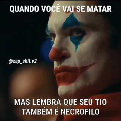 Pelo menos eu n vo senti mais nada