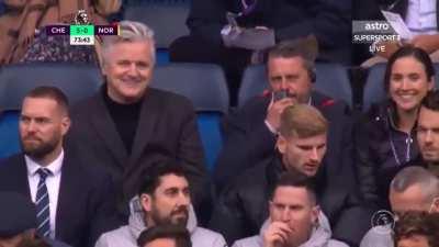 Timo Werner was literally about to cry for not getting the candy