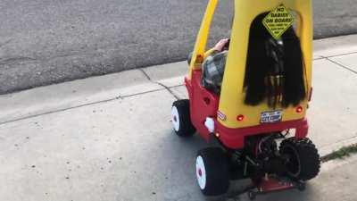 Recycling my kids toy