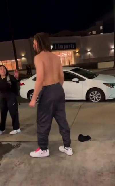 Gay dude beats up man for disrespecting his sister Pt 2