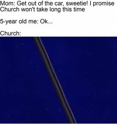 The one thing I envy about atheists is that they don't go to churches