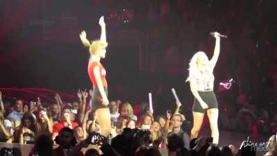 Taylor Swift and Ellie Goulding - Anything Could Happen - Red Tour - Staples Center Los Angeles August 23, 2013