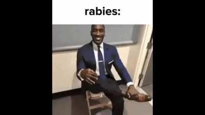 white woman jumpscare