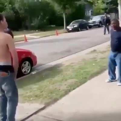 Did he just get beat up by bettlejuice