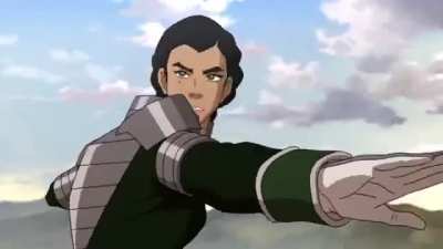 I think this is one of the best display of bending technique in the series. The choreography is so satisfying to watch