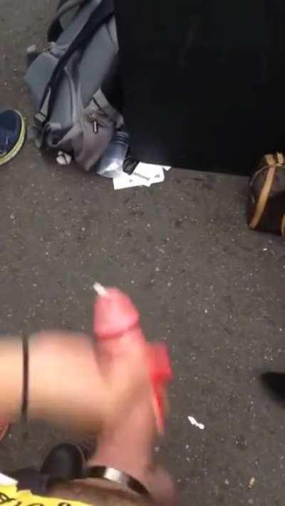 Fully enjoying the festival