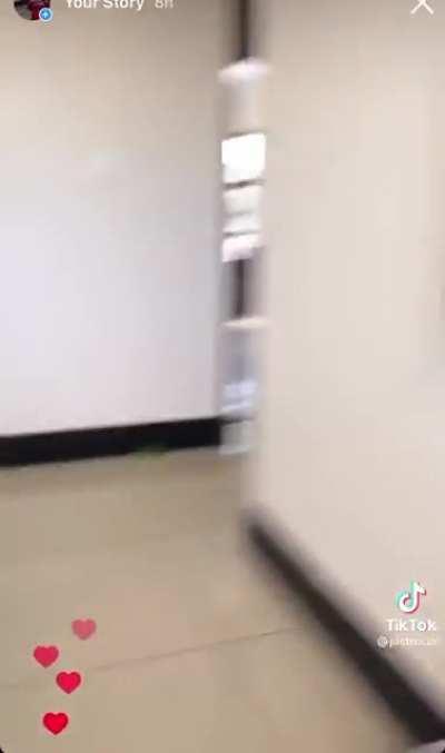 Dudes soul got crushed