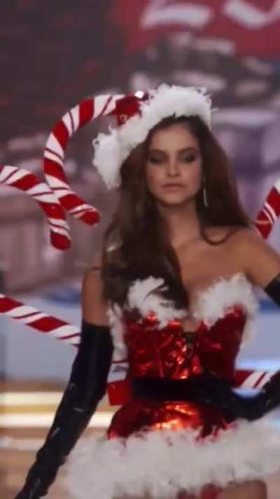Barbara Palvin being festive. 