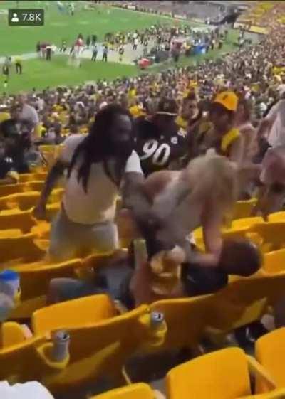 That’s what happens when Karen’s start slapping people.