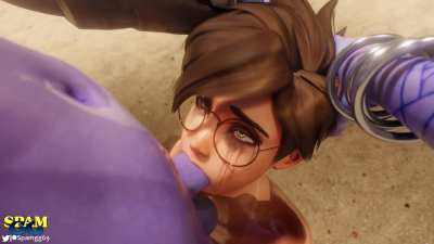 Tracer x Widowmaker - Popsicle on the Beach (Spamgg69) [Overwatch]