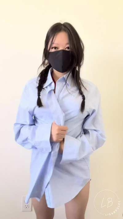 I think I like your shirt on me better :3