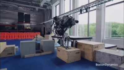 Thirty years of development at Boston Dynamics led to their Robot, Atlas.