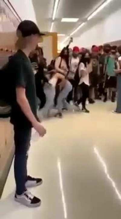 Beat down in school