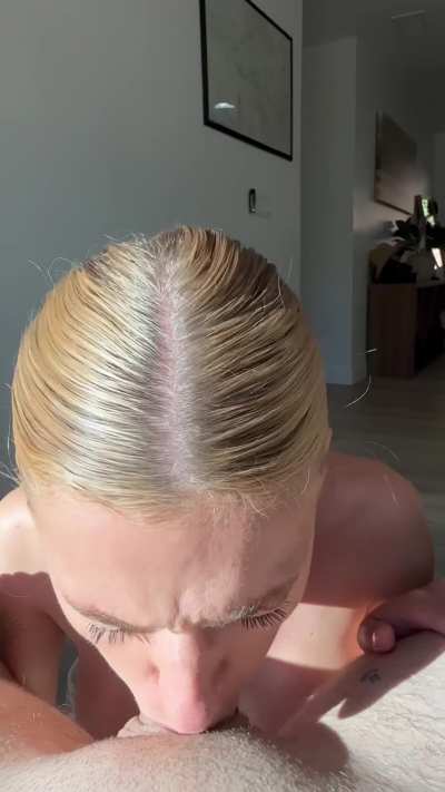 He didn’t think I could fit it all down my throat 