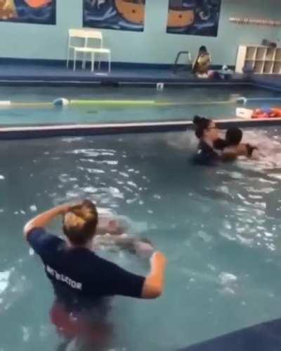 you didnt have to,throw the baby like that-