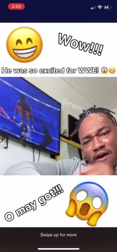 Dreamybull a wrestling Fan?!