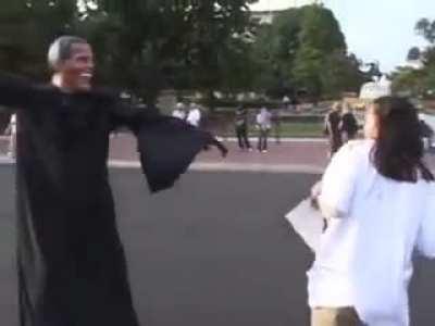 I’m just wondering how Secret Service Police let this unfold