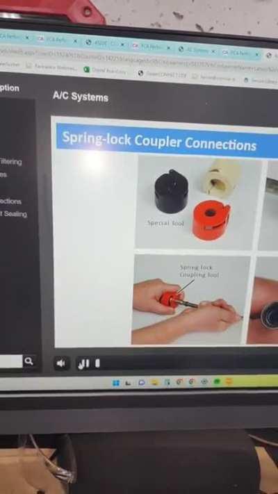 Doing some online training at my new job when...