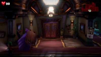 Replaying luigi's mansion. It's a little more haunted than I remember.