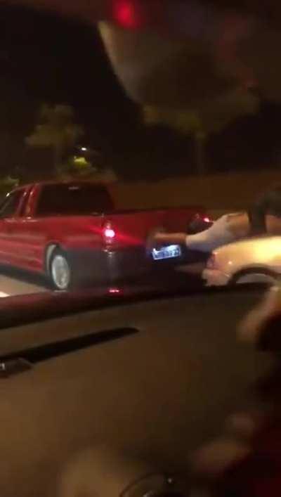 When you dont have rope but you have friends