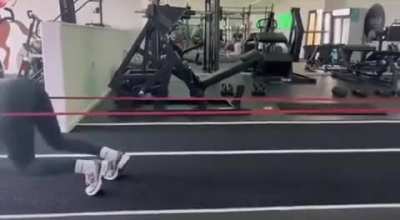 WCGW having fun at the gym.