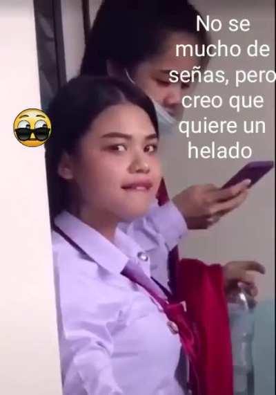 A mí sí me gustan los helados... Espera que?!..